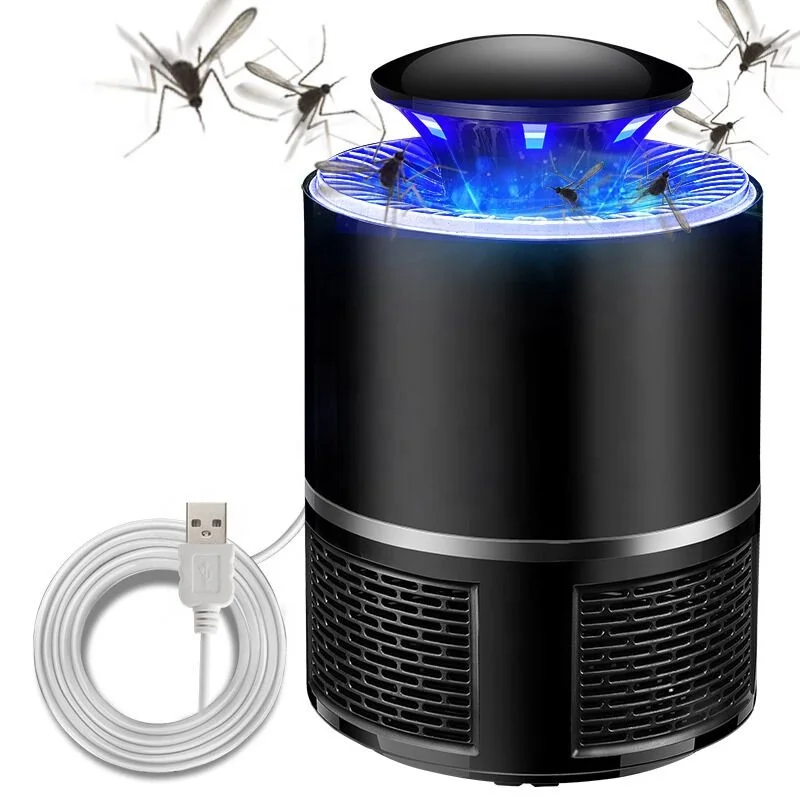 УФ светодиодная комнатная и уличная электрическая ловушка для комаров с питанием от USB (62368797685)