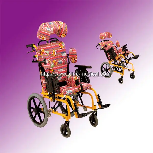 Factory sale high quality 4 wheel adjustable automated aluminum wheelchair