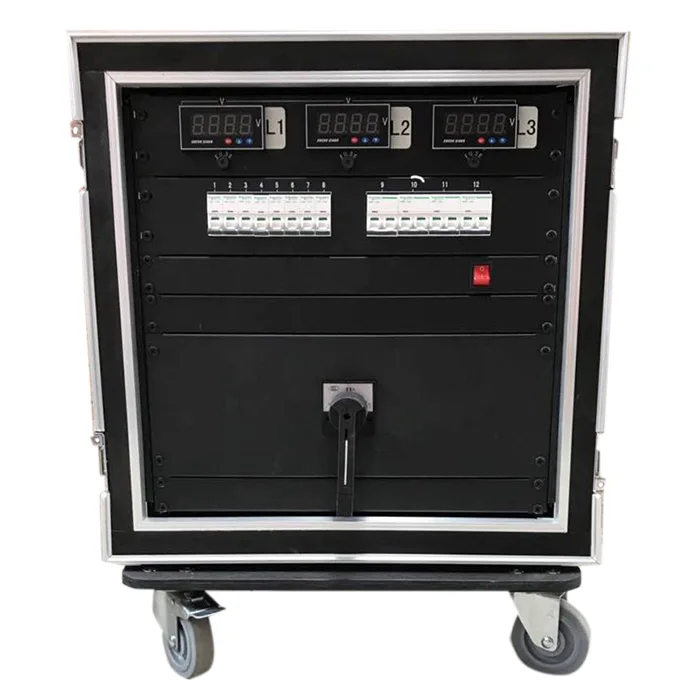 customized design for power cabinet with two type input