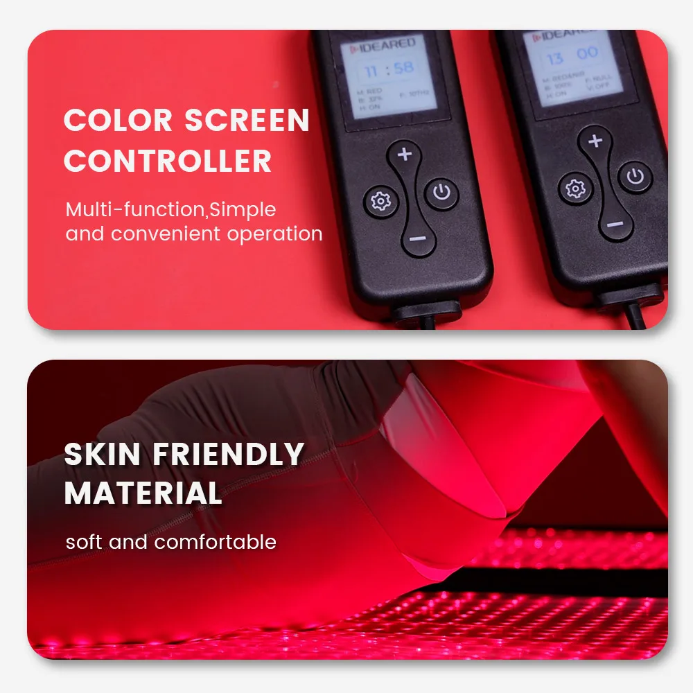 IdeaTherapy 2024 New Arrival 660nm 850nm Infrared LED Sauna Spa Capsule Full Body Care Red Light Therapy Sleeping Bag