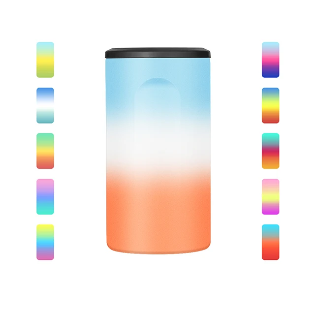 Высокое качество, многоразовая Изолированная Двойная Стенка в форме пивной банки, охладитель банки из нержавеющей стали, охладитель колы