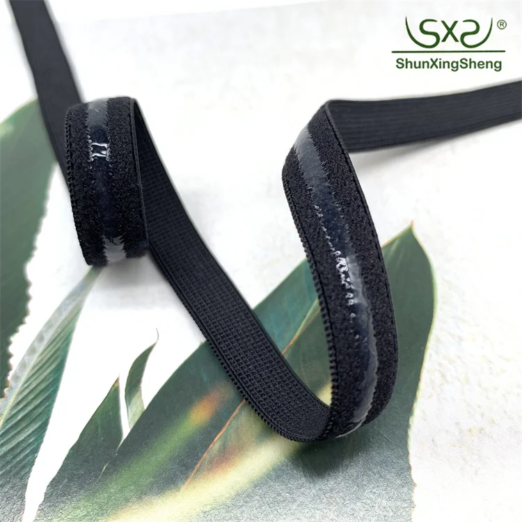 Factory direct non-slip bra strap elastic band silicone elastic band