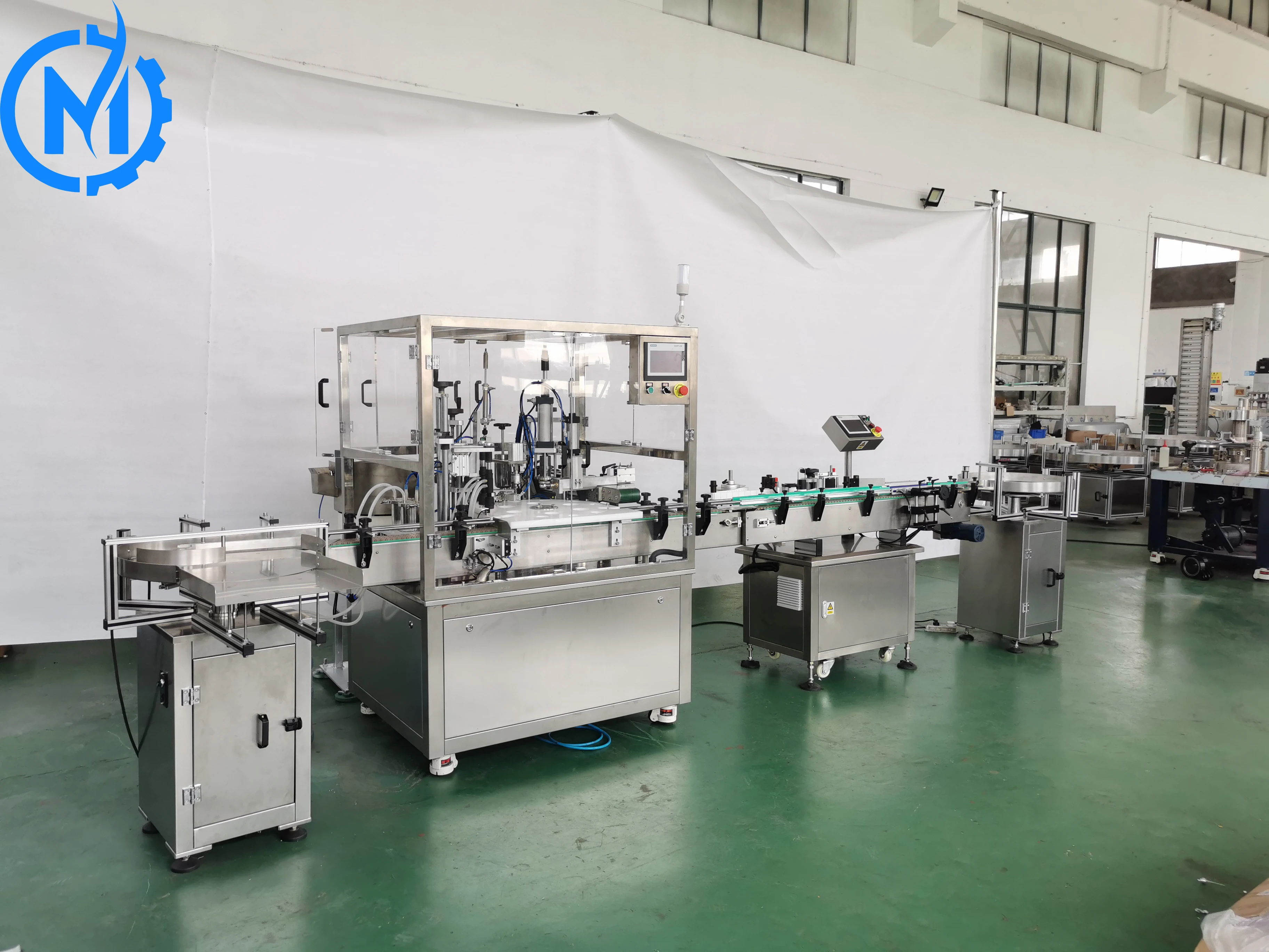 Automatic 50ml 100ml manual vial bottle scent fragrance perfume filling crimping machine