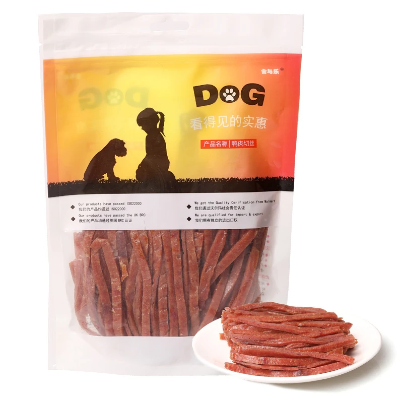 Different taste industry in china crystal duck meat shredded