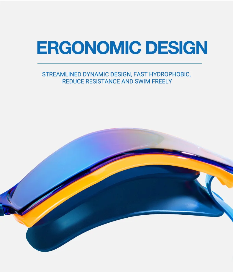 Guangzhou oem summer clear anti fog safety silicone swimming goggles glasses