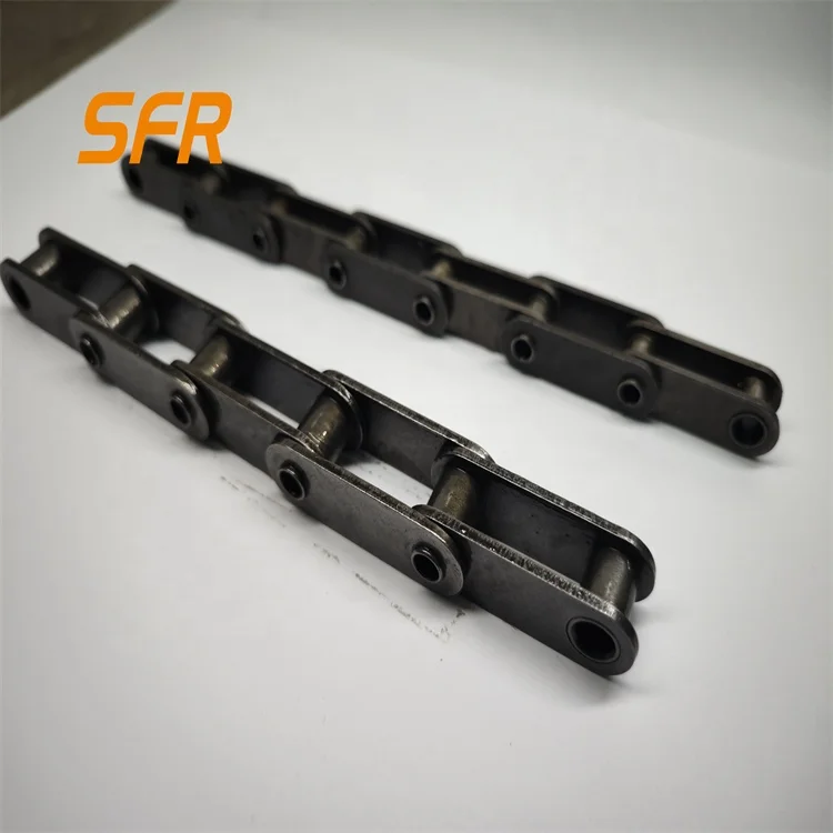 Manufacture High Quality Stainless Steel Scraper Chain Drop Forging Conveyor Hollow Pin Chain Pallet Chain Conveyor