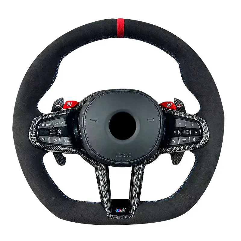 M Performance Steering Wheel for BMW G30 G31 G32 X3 G01 X4 G02 M2 G87 M3 G80 M4 G82 G42 G20 LCI M5 F90 G11