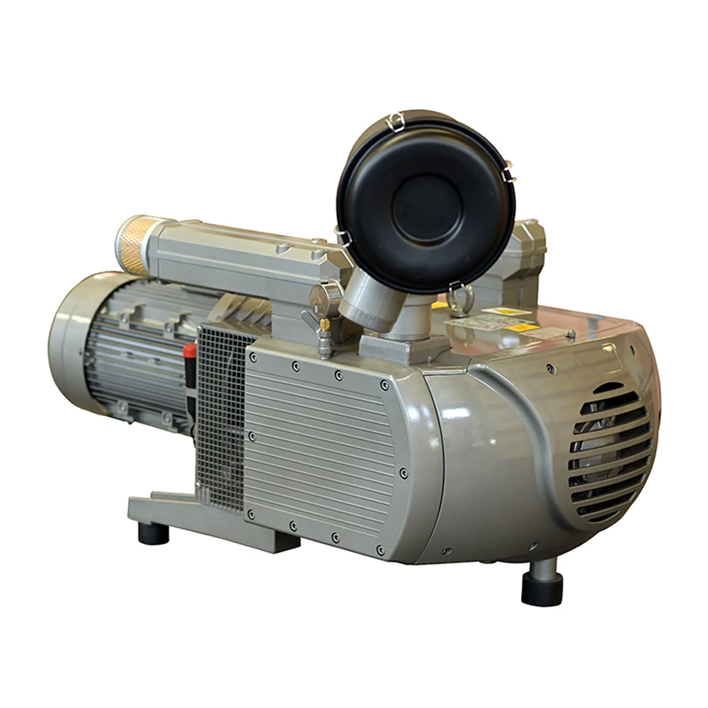 5.5KW Золотой мост 250 m3/h KVF250 сухие Безмасляные ротационные лопастные вакуумные насосы для деревообрабатывающий станок с ЧПУ