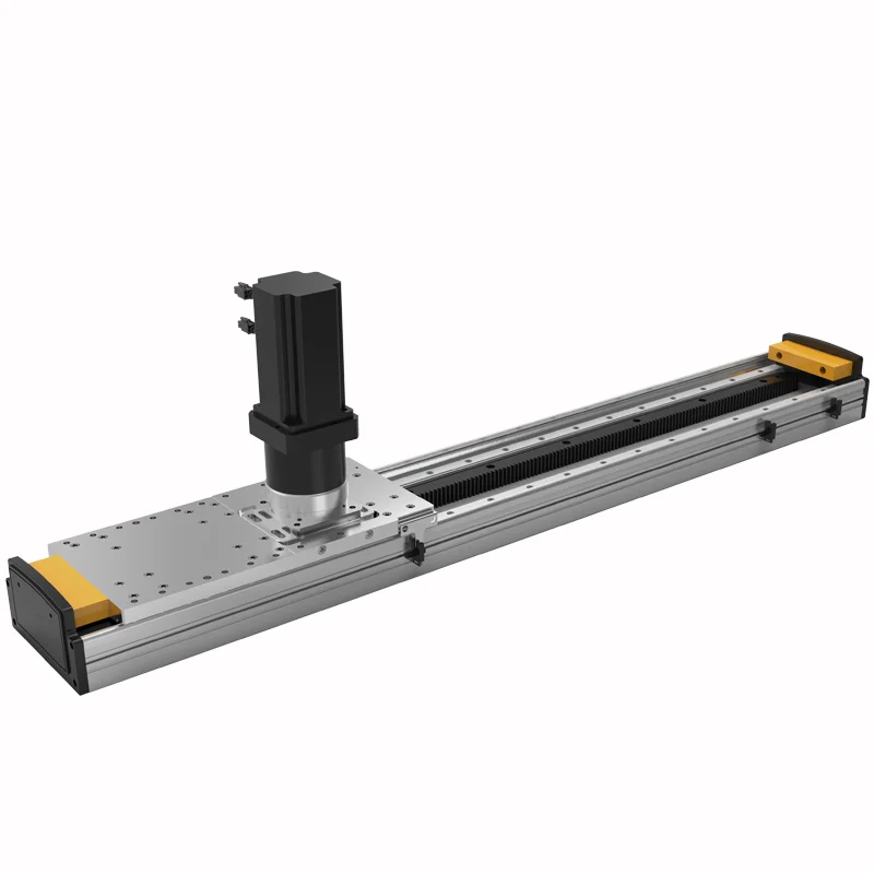 220 Width Heavy Duty Linear Module Rack Long Life 1000mm Stroke Rack And Pinion Driven Linear Module