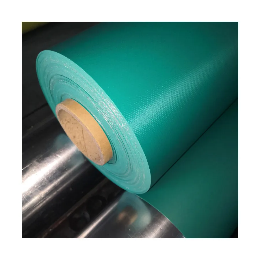 PVC Tarpaulin Hot Laminated Embossed 650GSM 500D*500D 18*17 1.83M 50M/R pass REACH