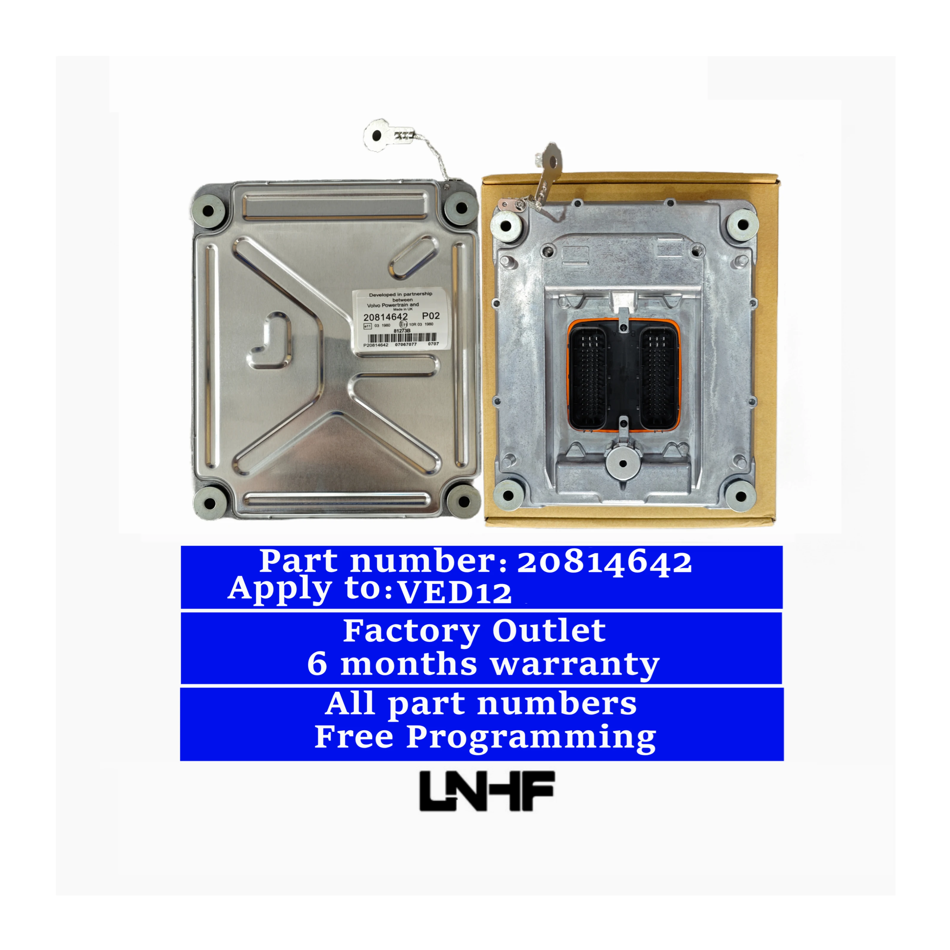 LNHF ECM ECU 20814642 блок управления двигателем Заводские выпускные детали двигателя VED12 для Volvo