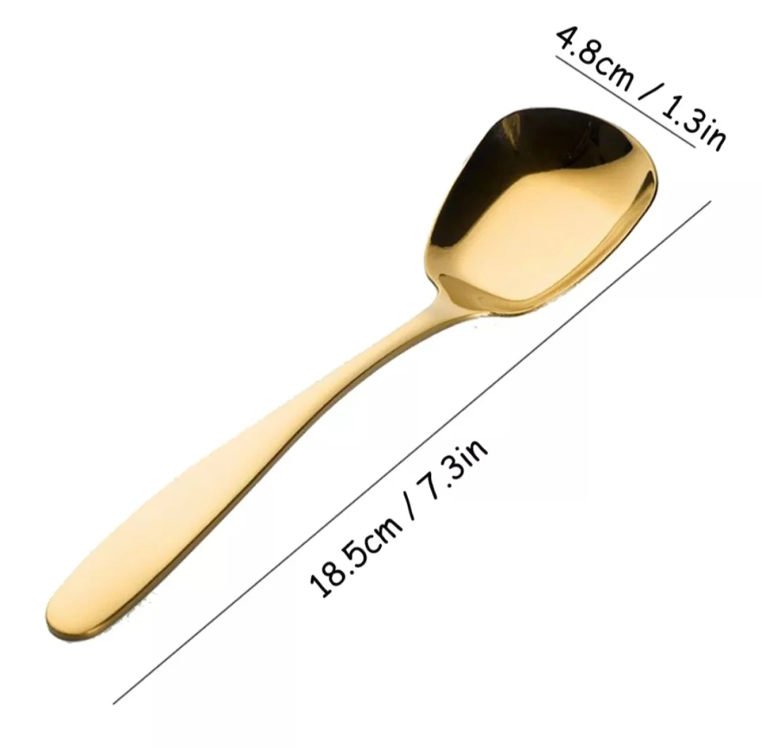 Lovely and popular 304 stainless steel dinner spoon