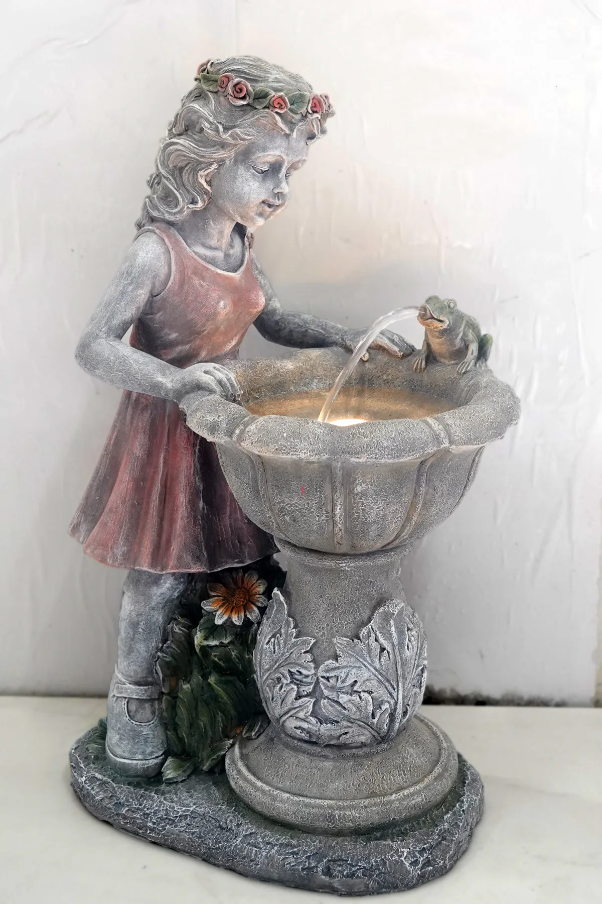 Hot Sale Factory Supply Angel Water Fountain Indoor Modern House Decor Water Fountain