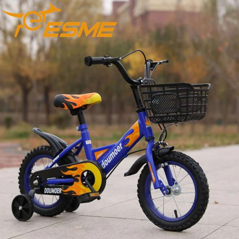 New design steel frame sport  kids cycle boy bike bicycle with training wheel child mountain bike in stock