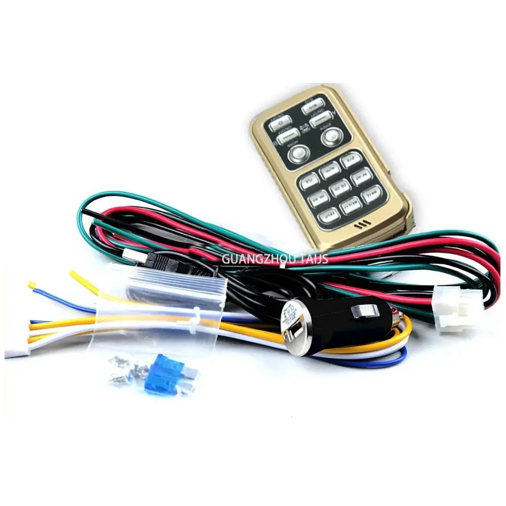 400W wireless siren car siren sirena emergency vehicle electronic ambulance firefighter siren amplifier