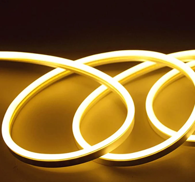 Holiday12v/220v RGB Copper Wire Waterproof Decoration  flex  Neon Sign strip wifi rgb led neon lights for Bedroom