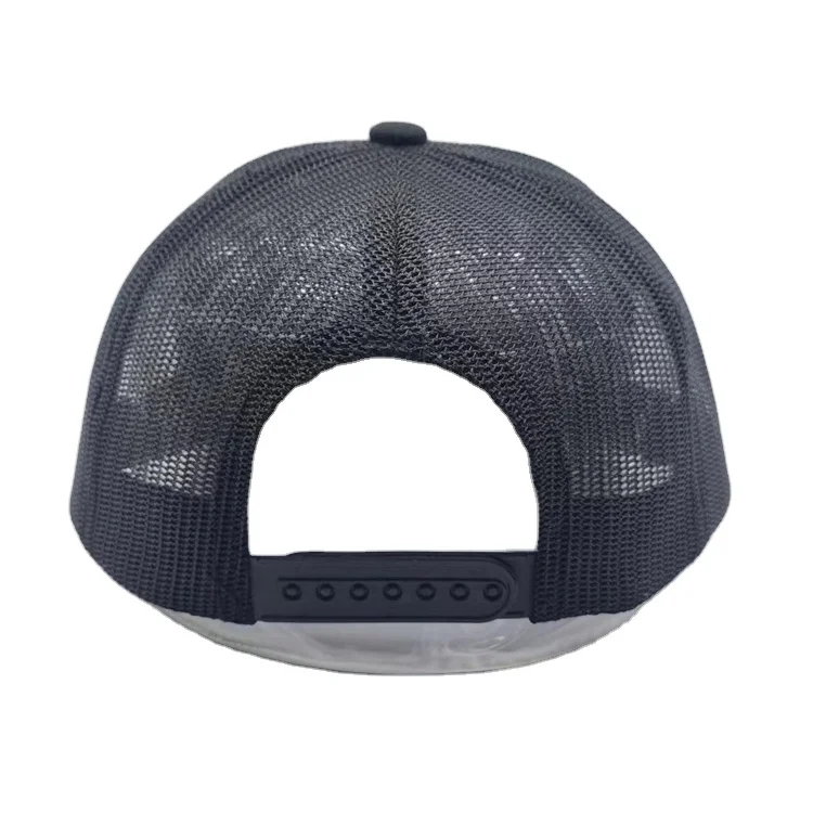 custom 5 6 Panel 3d Embroidery PVC Patch Logo Gorras Mesh Snap Back Truck Cap,Wholesale Trucker Hats