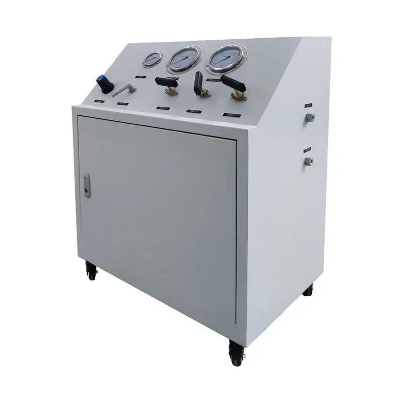 Chlorine Freon Propane Xenon Krypton Hydrogen Nitrous Oxide Ammonia Fluorine Carbon Monoxide Pressurization Filling Equipment