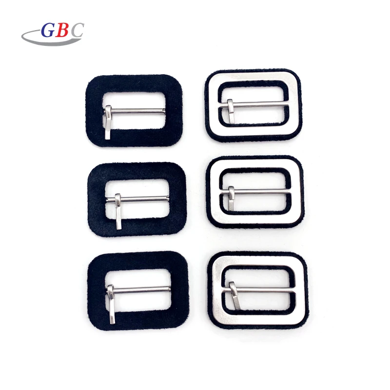 High quality alloy fabric cover buckle for clothes
