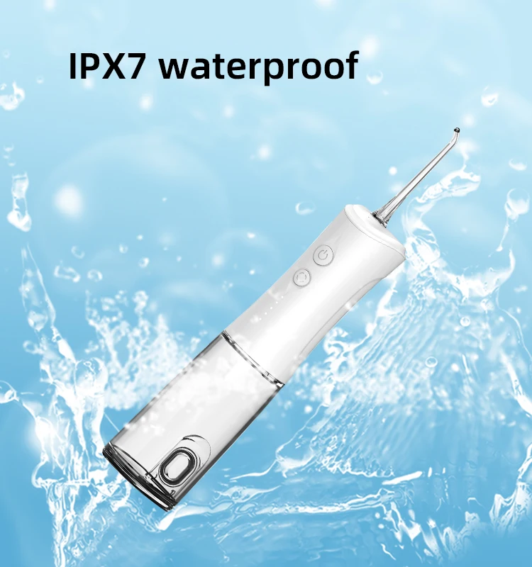 cordless waterpick toothpick mouth irrigator waterproof tooth cleaner water flosser usb dental irrigator for teeth