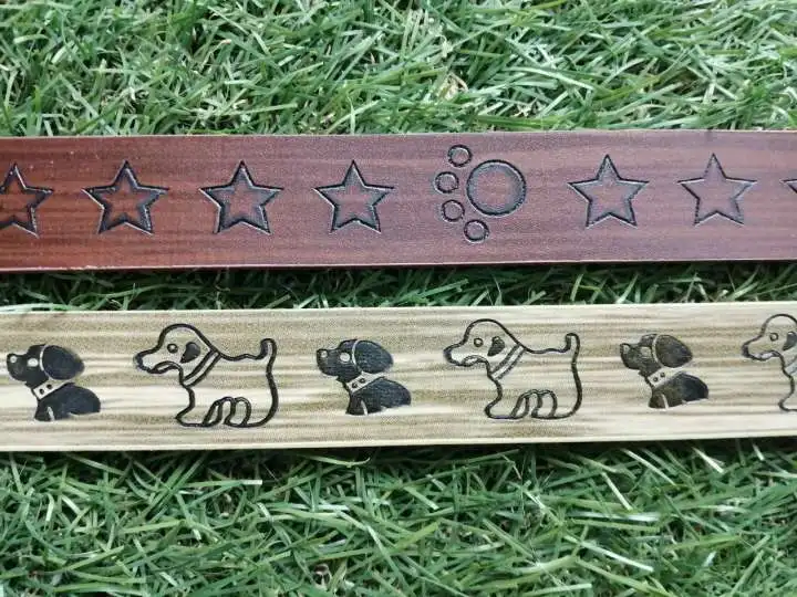 Personalized Designed Adjustable Regular Leather Dog Collar For Cats Puppy Small Medium Dogs