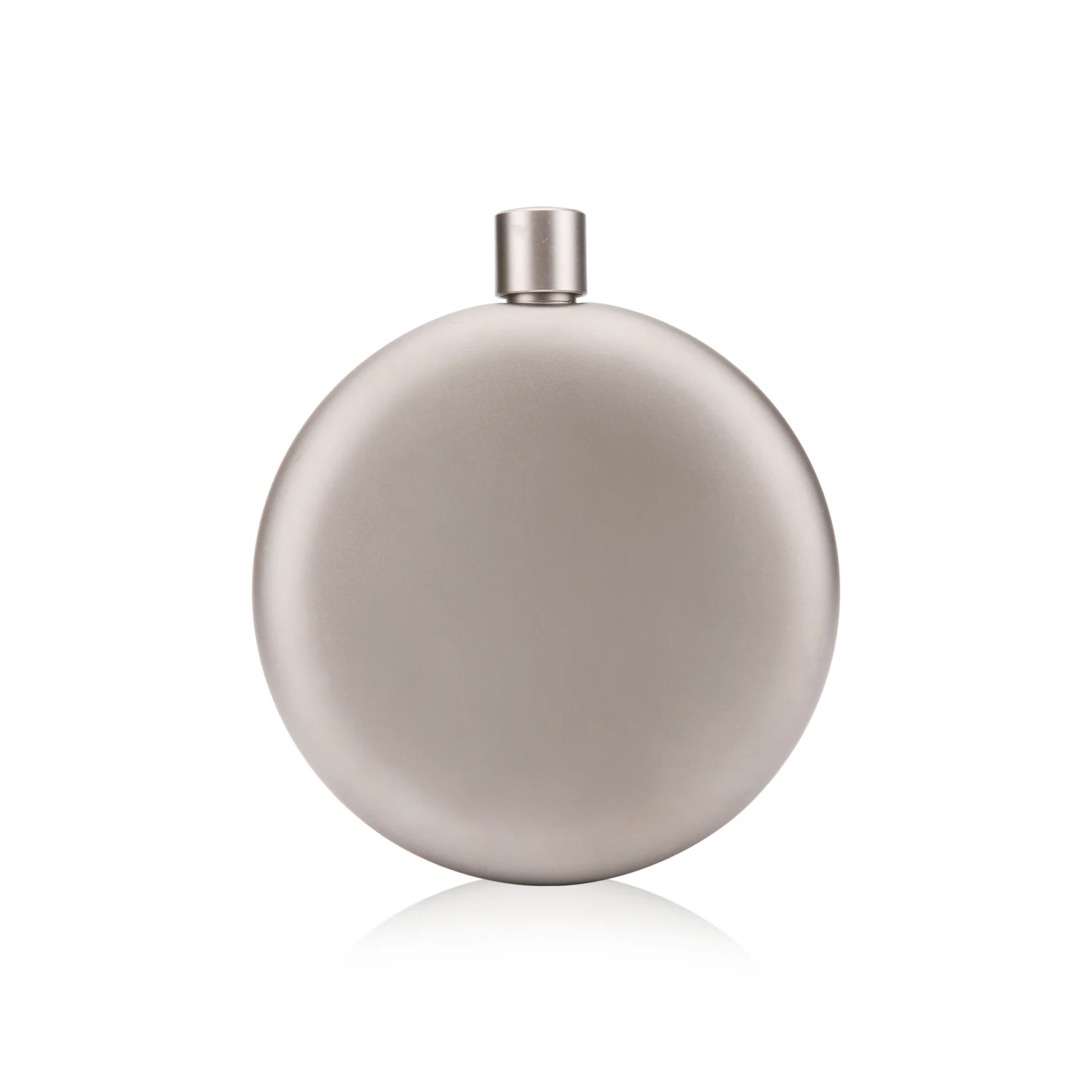 Customized Logo Titanium Wine Flask Lightweight Portable Titanium Mini Wine Bottle Titanium Cookware Flagon