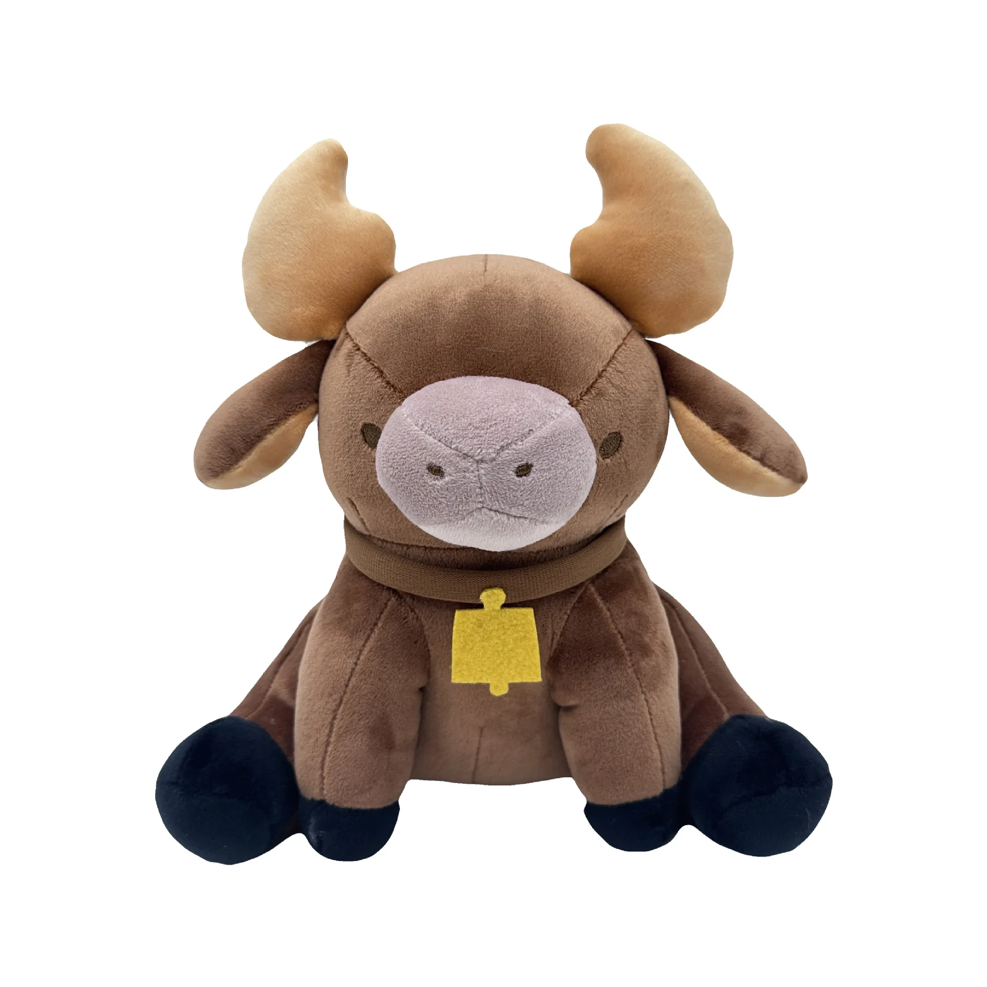 Palia Chapaa Plush Toys Lifelike Highland Cow Plush Doll Bison Brown Stuffed Animal Toys Simulation Wild Yak Doll Cattle Decor