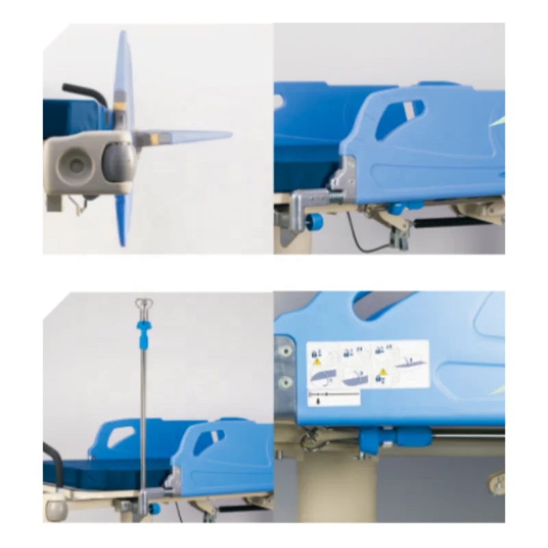 Многофункциональная портативная гидравлическая перевалочная кровать ручная Больничная тележка для переноса пациентов носилки экстренной транспортировки