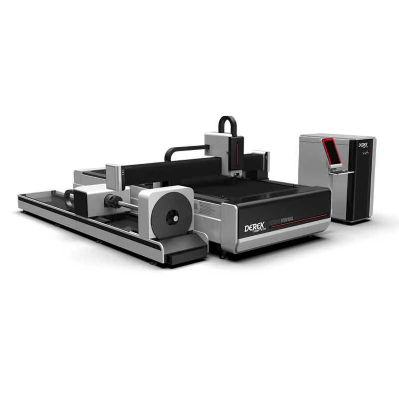 3000W IPG Fiber Laser Cutting Machine 1kw 2kw 3kw 3015gl Tube Dne for Sheet Metal and Tube Processing with Servo Motor