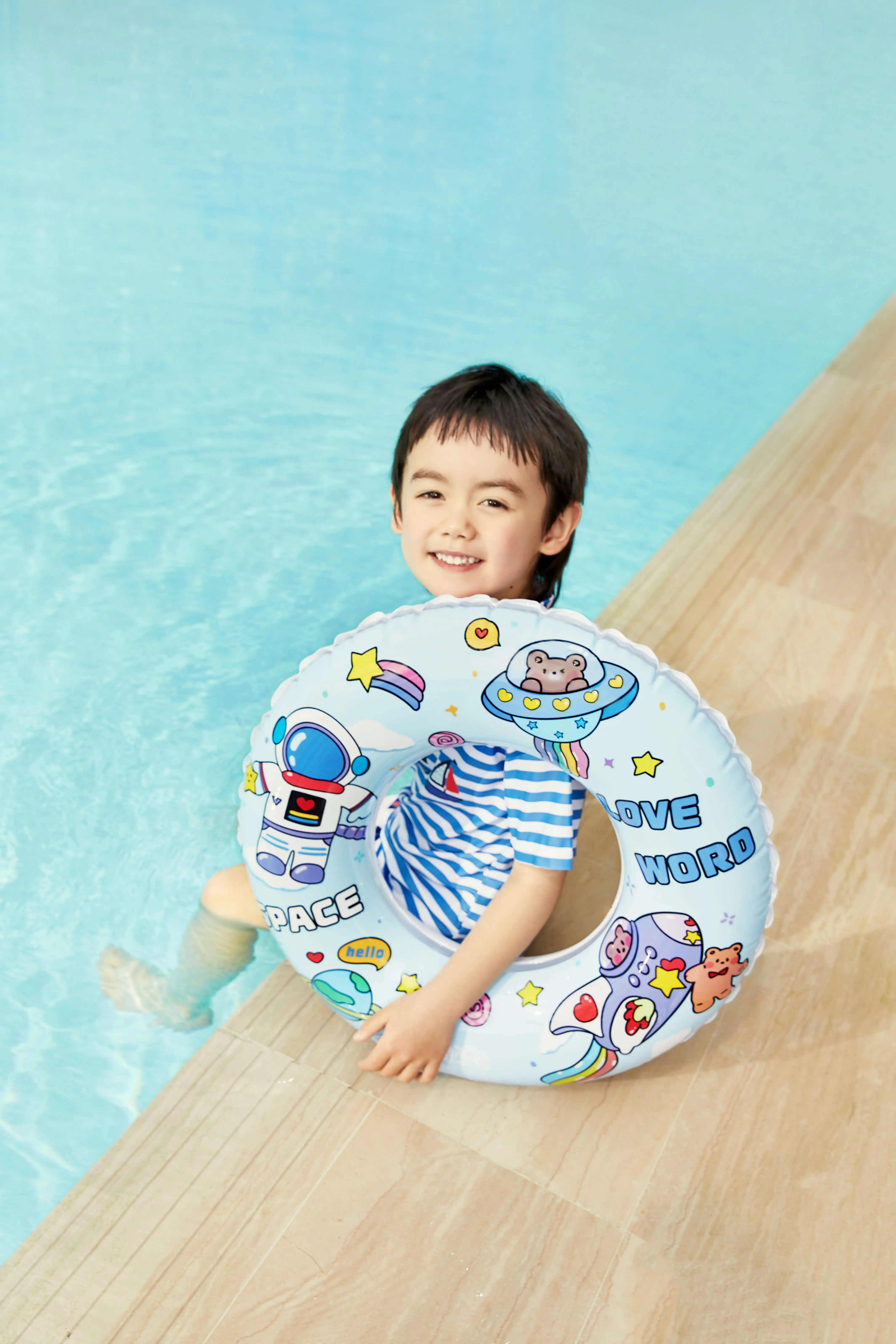 Hot Selling Summer Fun Beach Party Water Sports Children Tube Adult Kids PVC Swimming Ring