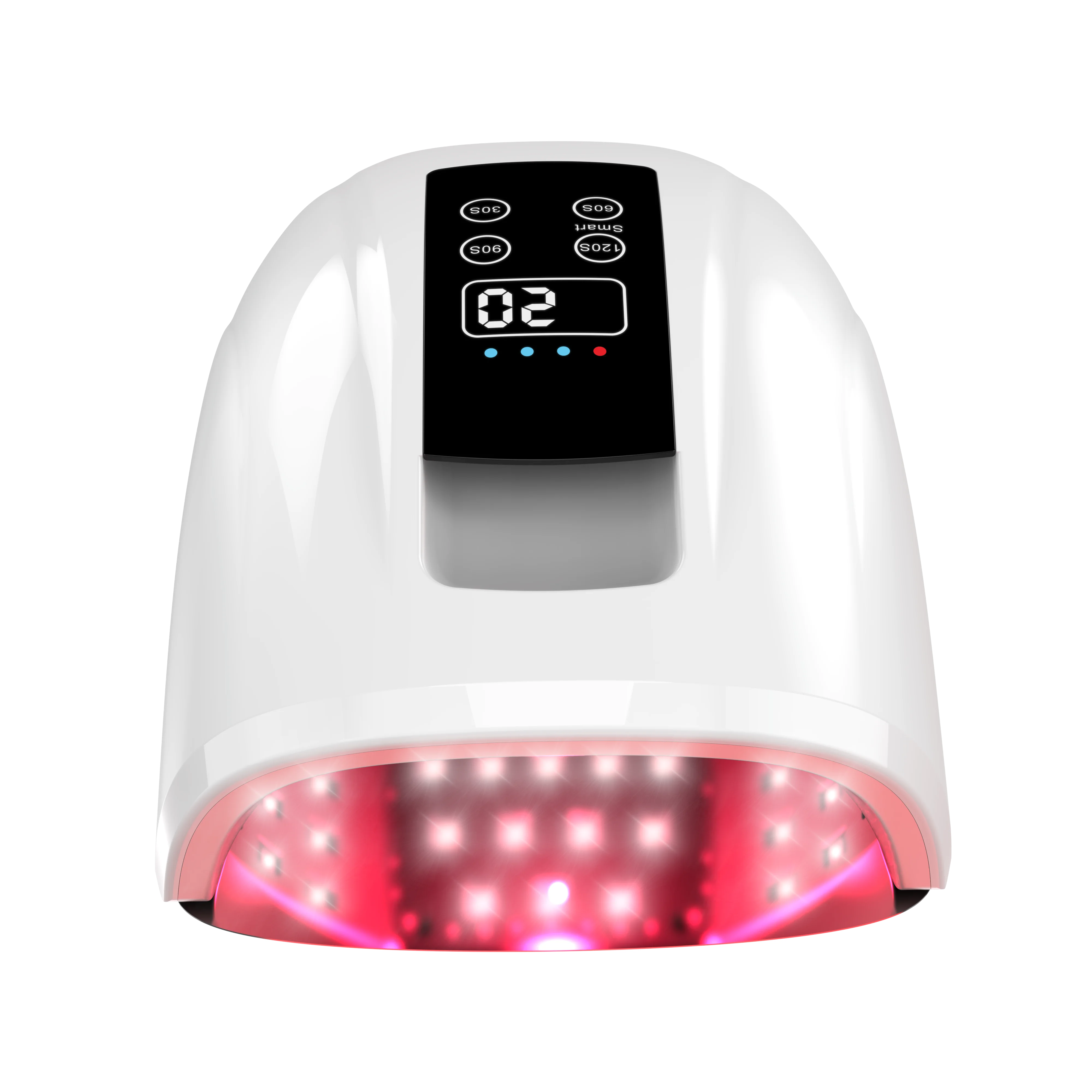 Cordless Rechargeable UV Led Nail Lamp 90W Customized Colorful Colors Drying Nail Gel Manicure