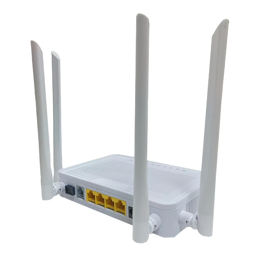 Sopto GPON EPON ONU 4 порта с 1 портами поддержка двухдиапазонного Wi-Fi 2 г/5 г FTTH XPON