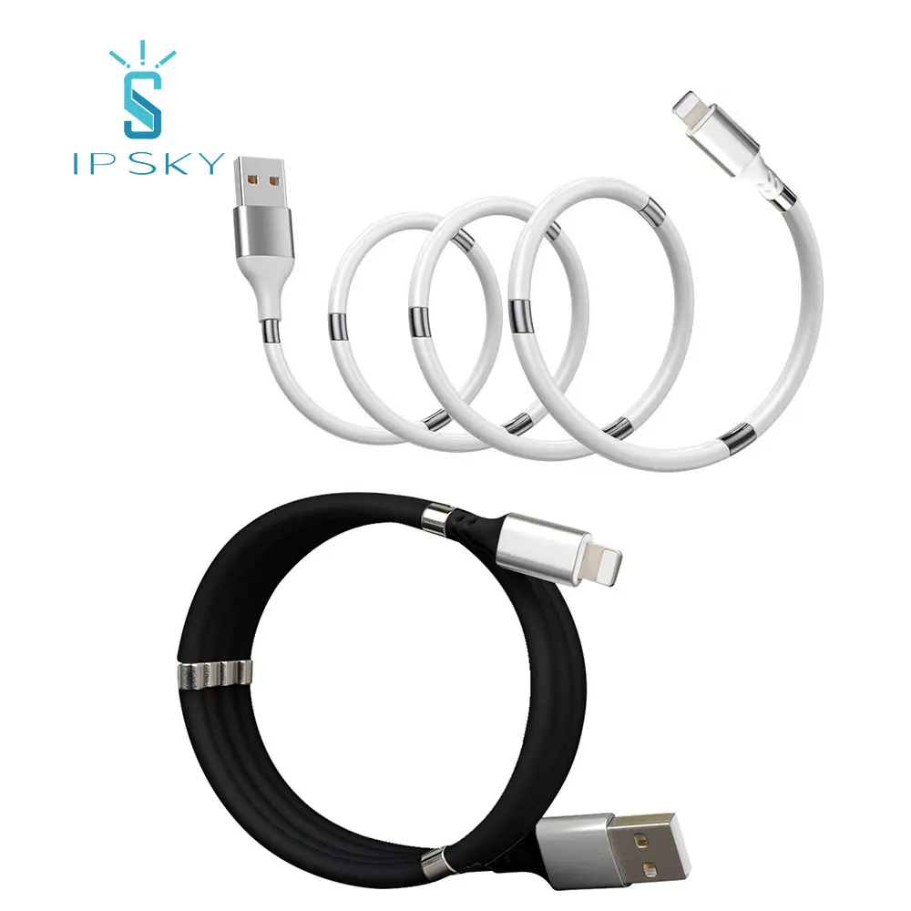 
IPSKY new arrivals 3A fast charging magnetic charging cable for all phones 