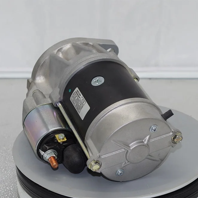 4TNV94 4TNV98 4TNV106 GENUINE HITACHI FOR YANMAR STARTER MOTOR 12 Volt 3.0 KW 9T  S14-102A S14-102B YM129940-77011YM129940-77012
