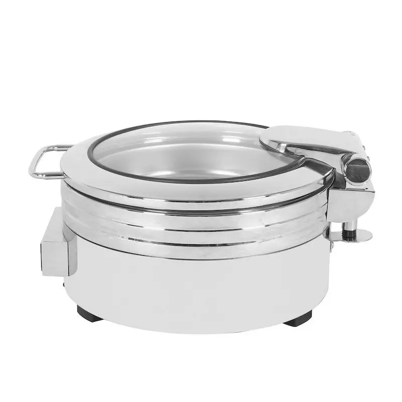Stainless Steel 4L/8L Electric Buffet Stove Chafing Dish Electric Heater Buffet