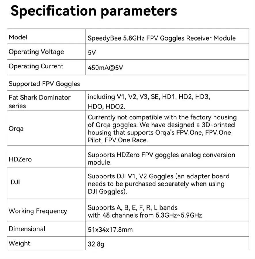 5.8GHz 48CH Dual Receiver OLED Support OSD Firmware Update Ground Station Module For Fatshark For FPV Trail Riders