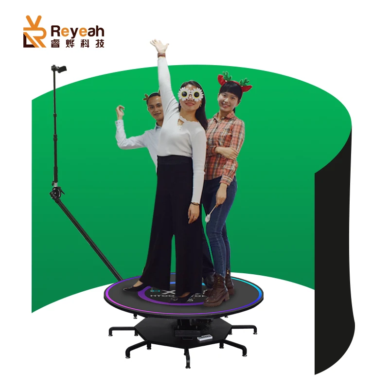 Buy A 360 booth Slow Fast Motion Rotating 120cm diameter with Low cost for DJ business