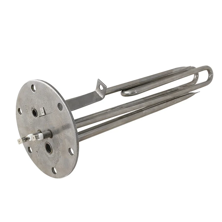 Tubular Heating Element For Industrial Immersion Heater  Electric Water Heating Elements With Flange M14