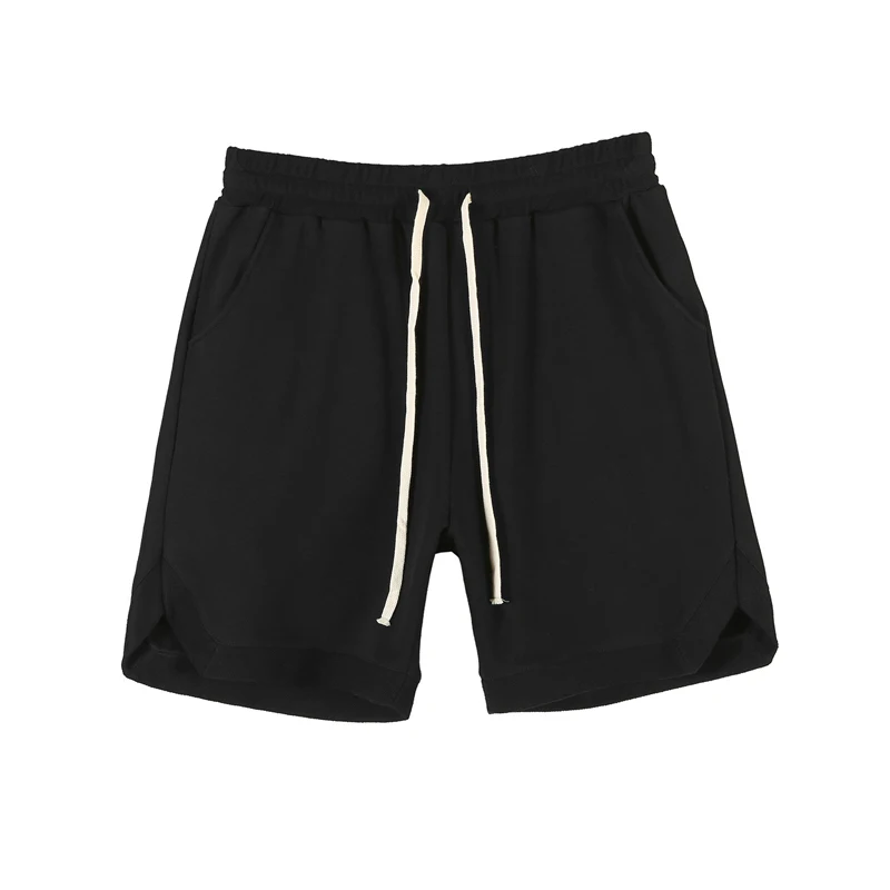 Wholesale Designer Logo Streetwear 100% Cotton Sweat Shorts for Men