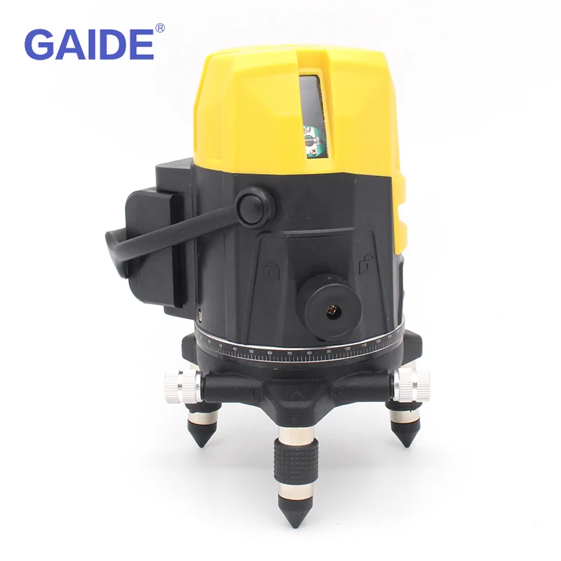 Accurate rotary laser level green beam level instrument for horizontal and vertical