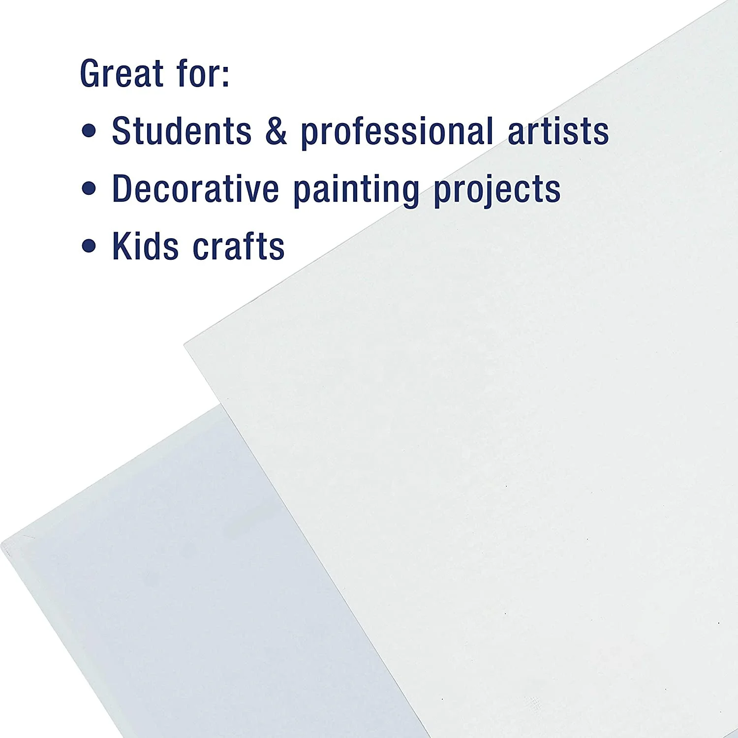 Professional art supplies multi pack 11 x 14 inch wood blank canvas panels