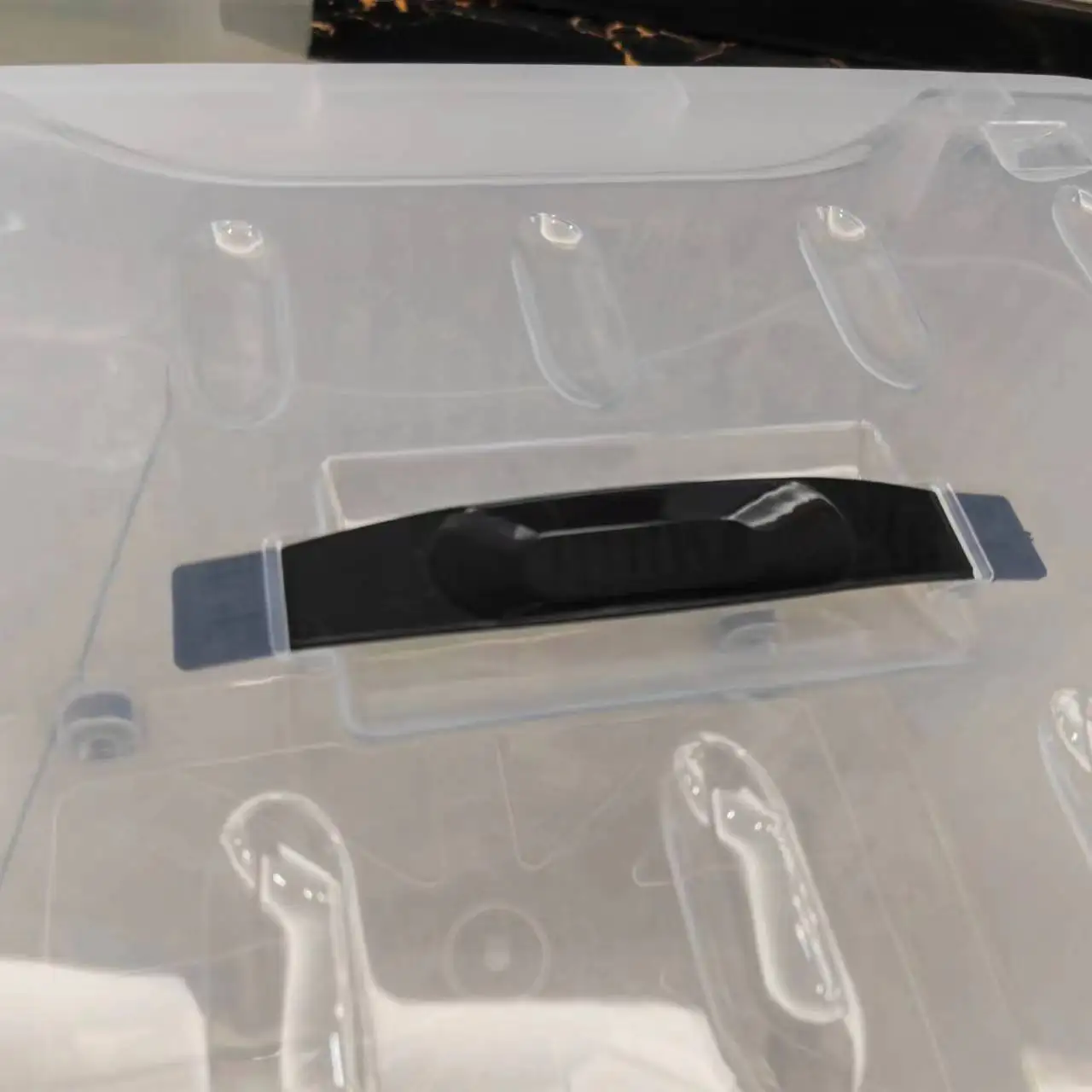 Cheap Plastic Storage Box With Handle Stackable Small Clear Multifunction Organizer Bins