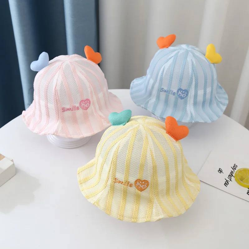 Baby Hat Lovely Kids Cap Summer Princess Hat Summer Outdoor Brim Baby Girl Sun Hat