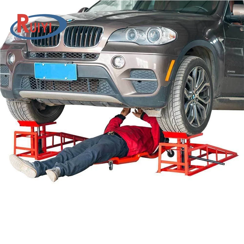 2021 year new type Professional Lifting Car Device Ramp Jack Hydraulic Adjustable car washing ramp