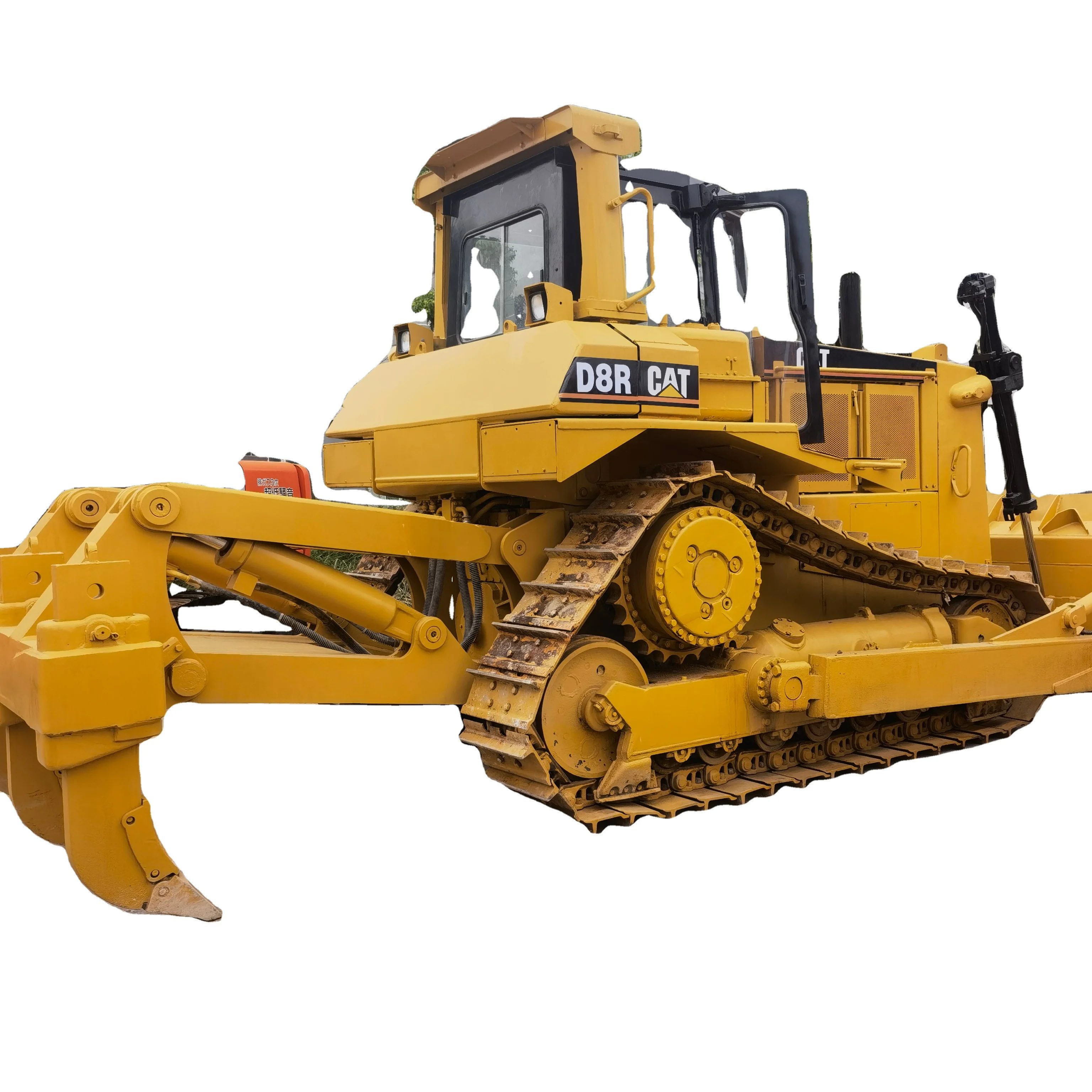 CATD8R used bulldozer original engine in good condition in Japan available on site for quick delivery upon purchase
