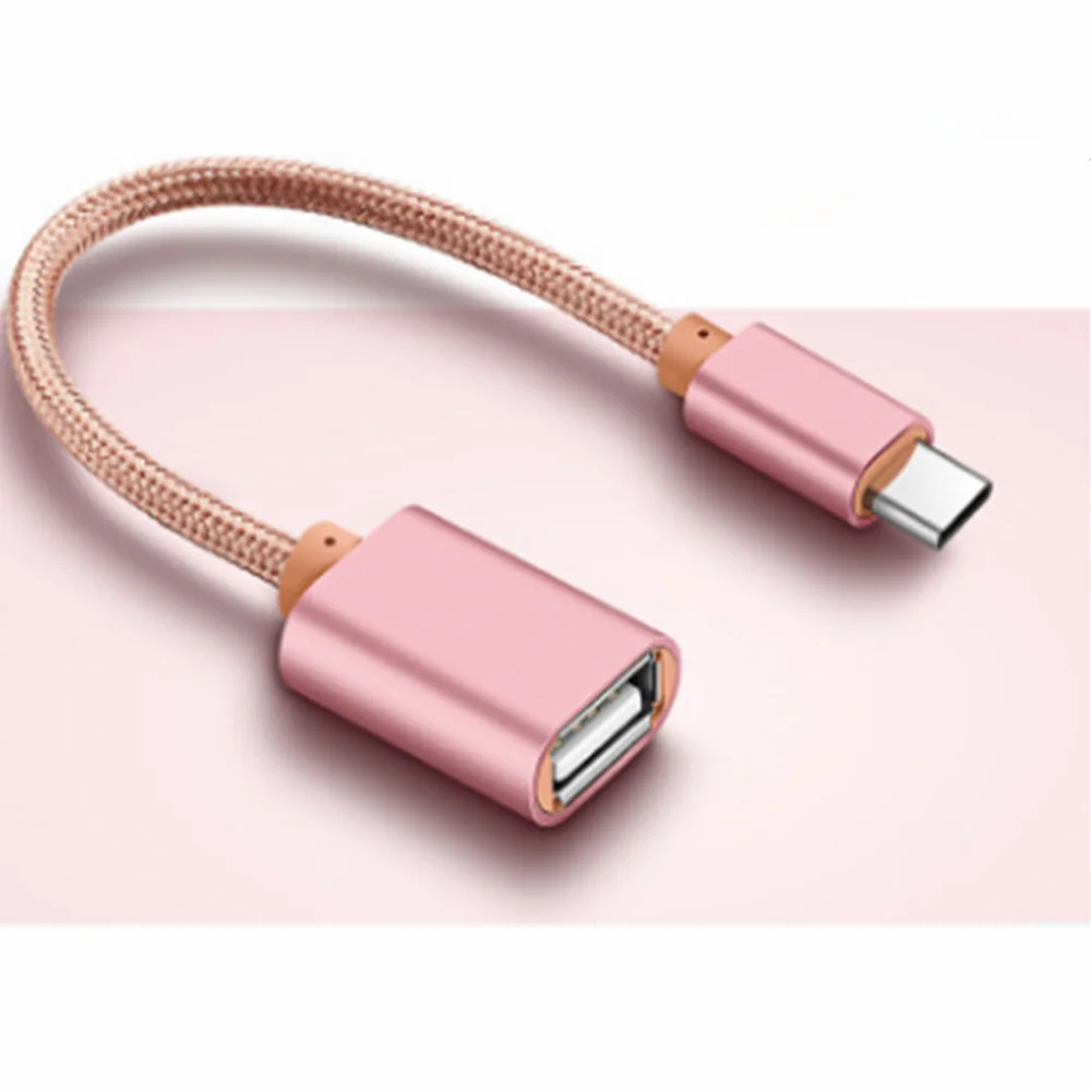 Durable Type-c Usb Cable for Mobile Phone Usb Cable with OTG type c Adapter Cable