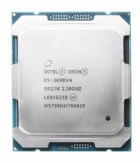 Intel Xeon E5-2698V4 CPU Processor 2.20GHz 20-Cores 50M E5-2698 V4 FCLGA2011-3 135W xeon cpu