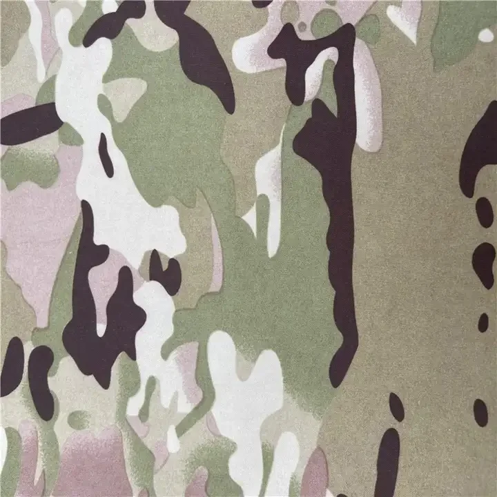 190t Polyester Taffeta Camouflage Fabric Taffeta Fabric 190t Fabric with Silver Coated