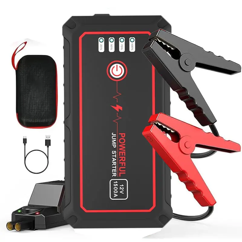S60112V High Power 4-in-1 Portable 20000mAh Lithium Battery Jump Starter Multi-Function Emergency Tool Kit for Cars