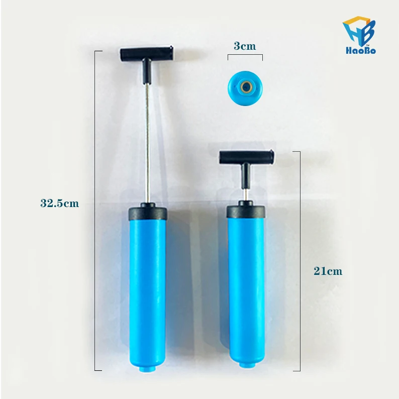 Origin supply manual hand pump iron one-way basketball football pump toy ball pump